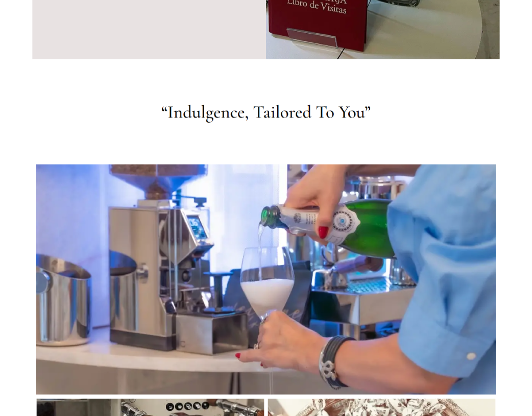 Booking Section of Charmy Beauté Beauty Salon Landing Page Design by Vishal Chaudhary