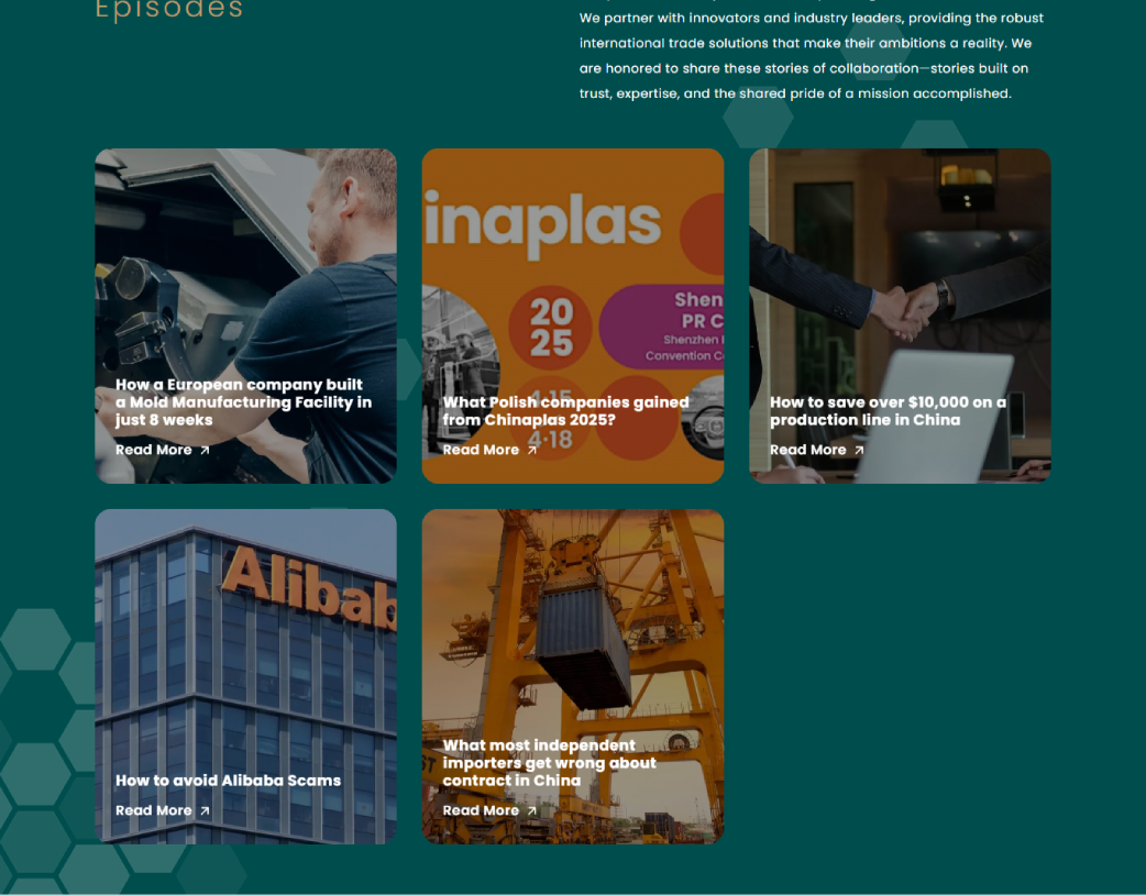 Stories List View Page – New Silk Global Figma to WordPress Elementor