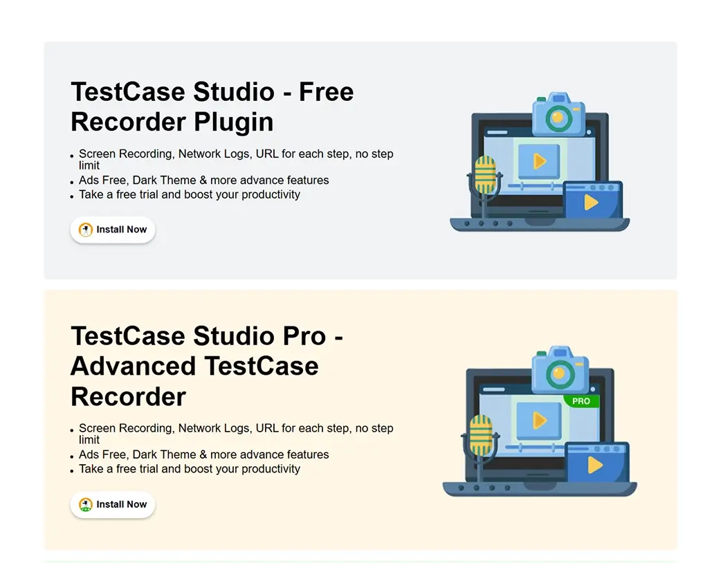 SelectorsHub extension information cards developed during the Elementor Pro Website Redesign by Vishal Chaudhary