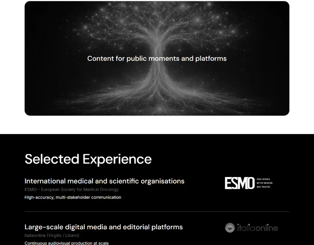 EXperience section of the SkillShake Elementor Landing Page Design